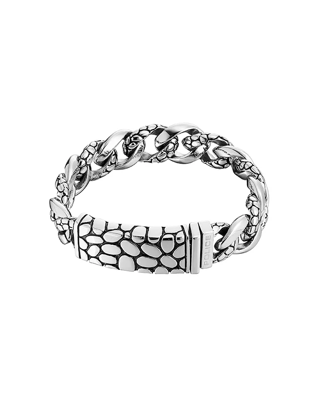 بوليس Catwalk Silver Bracelet for Men